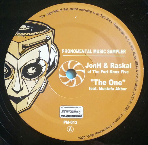 JonH & Raskal of Fort Knox Five / John Kelley & Simply Jeff - The One / Force 10 | Phonomental Music (PM-013) - 3