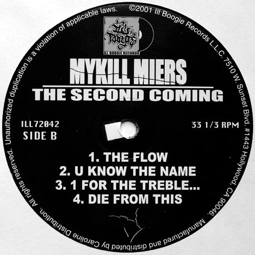 Mykill Miers - The Second Coming | Ill Boogie Records (ILL72042) - 4