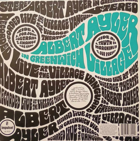 Albert Ayler - In Greenwich Village | Impulse! (06007 53630402) - 4