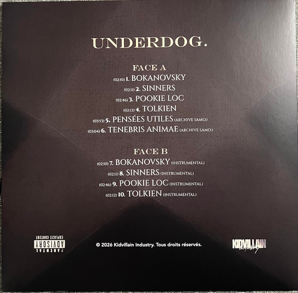 404Billy - Underdog. | Kidvillain Industry (none) - 2