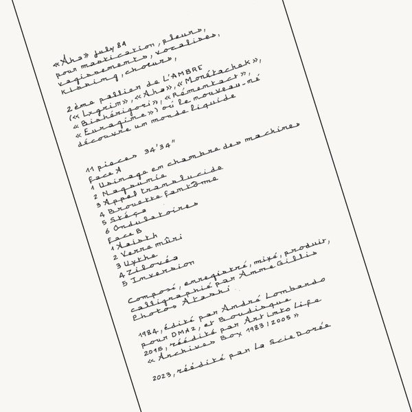 Anne Gillis - Aha | La scie Dorée (Scie 3423) Anne Gillis - Aha | La scie Dorée (Scie 3423)