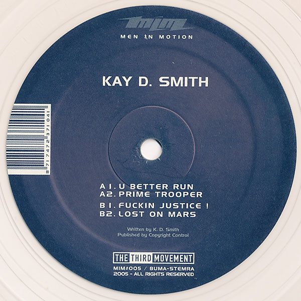 Kay D. Smith - Lost On Mars | Men In Motion (MIM 005)