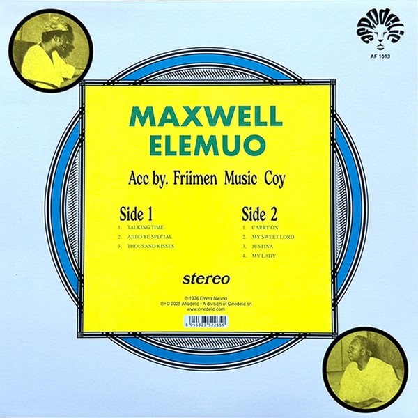 Maxwell Elemuo Acc. By Friimen Musik Company - Maxwell Elemuo Acc. By Friimen Music Coy | Afrodelic (AF1013) - 3 Maxwell Elemuo Acc. By Friimen Musik Company - Maxwell Elemuo Acc. By Friimen Music Coy | Afrodelic (AF1013) - 3