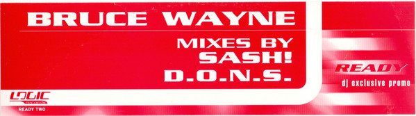 Bruce Wayne - Ready | Logic Records (READY TWO) - main