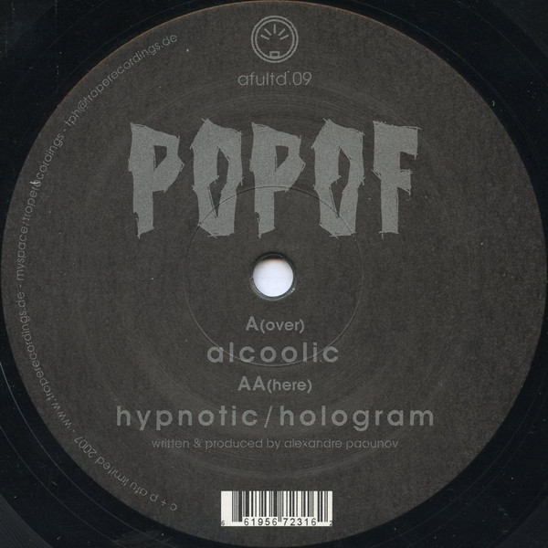 Popof - Alcoolic | AFU Limited (afultd.09)