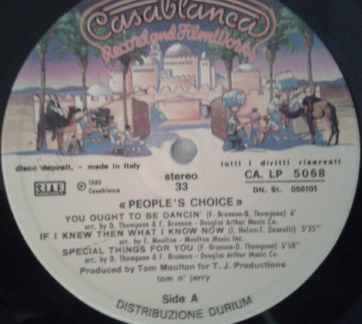 People's Choice - People's Choice | Casablanca (CA LP 5068) - 3
