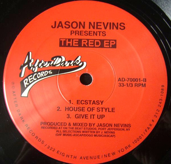 Jason Nevins - The Red EP | After Dark Records (AD-70001) - 2 Jason Nevins - The Red EP | After Dark Records (AD-70001) - 2