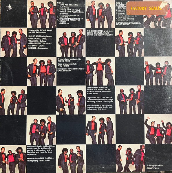 The Checkmates Ltd. - We Got The Moves | Fantasy (F-9541) - 2