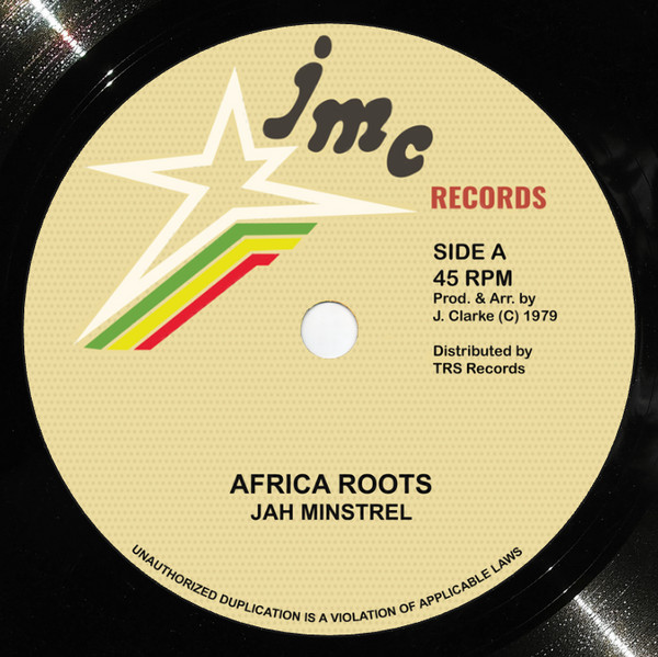 Jah Minstrel - Africa Roots | Jmc Records (TRS-JMC-1) Jah Minstrel - Africa Roots | Jmc Records (TRS-JMC-1)