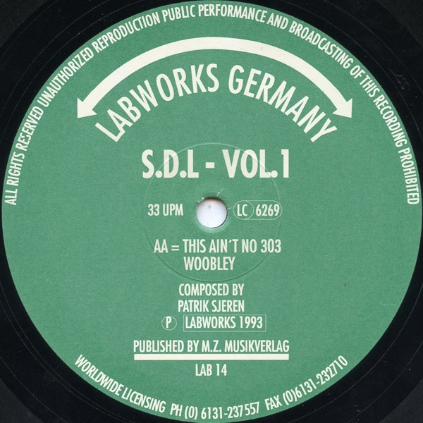 S.D.L. - Vol. 1 | Labworks Germany (LAB 14) - 2
