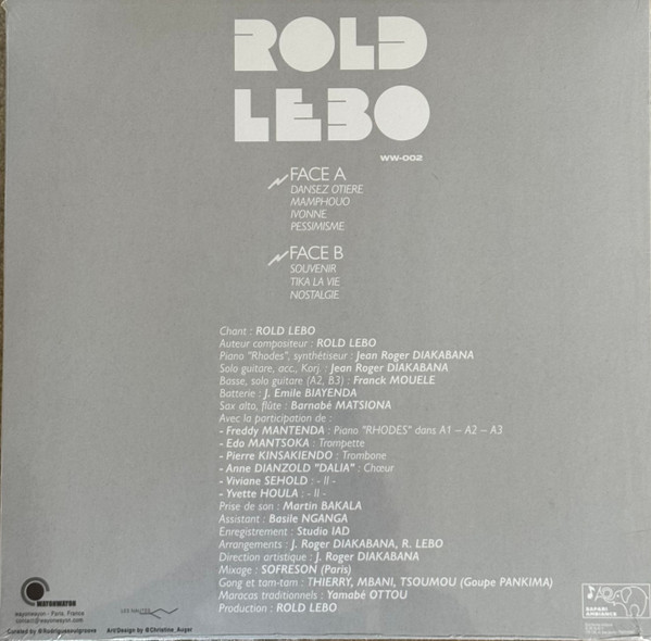 Rold Lebo - Dansez Otiere (Otierakwo Danse) | Wayonwayon (ww-002) - 2