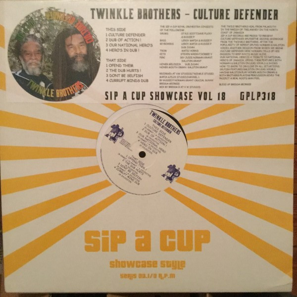 Twinkle Brothers - Culture Defender (Sip A Cup Showcase Vol. 18) | Gussie P Records (GPLP318) - main