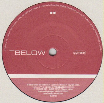 Popnebo - Men's Eve EP | Below (BELOW 08) - 2