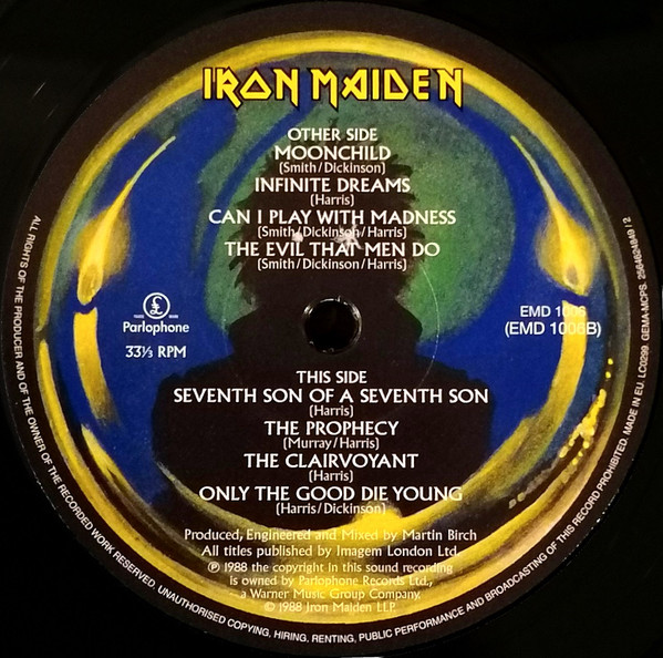 Iron Maiden - Seventh Son Of A Seventh Son | Parlophone (2564624849) - 3
