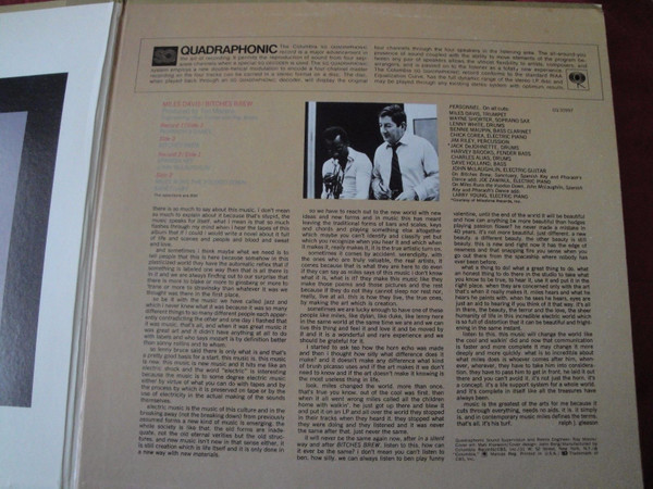 Miles Davis - Bitches Brew | Columbia (GQ 30997) - 3 Miles Davis - Bitches Brew | Columbia (GQ 30997) - 3
