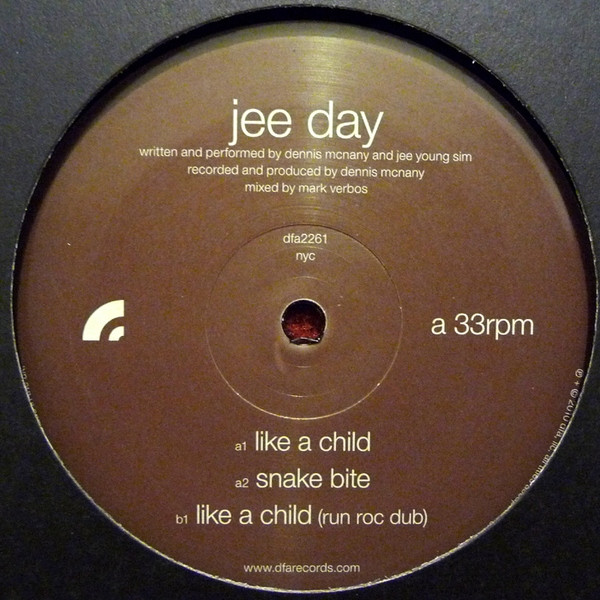 Jee Day - Like A Child | DFA (dfa2261)