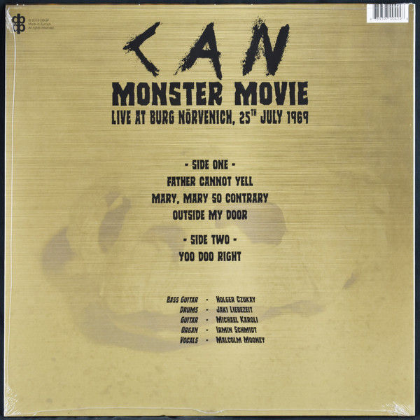 Can - Monster Movie Live At Burg Nörvenich 25 July 1969 | DBQP (DBQP24) - 2