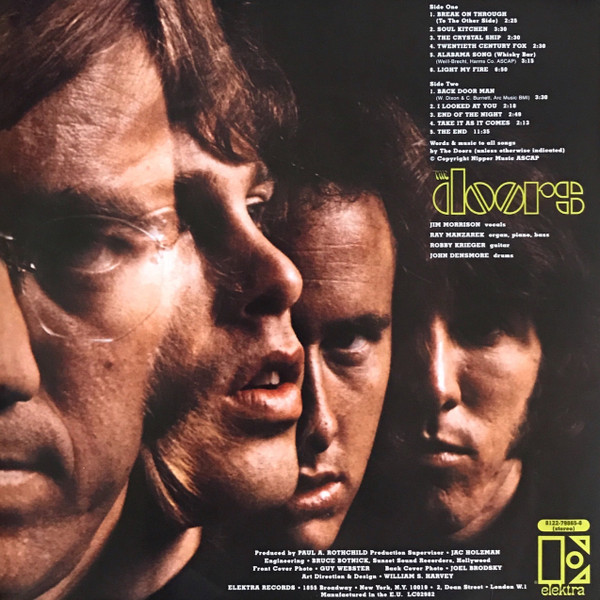 The Doors - The Doors LP | Elektra (8122-79865-0) - 2