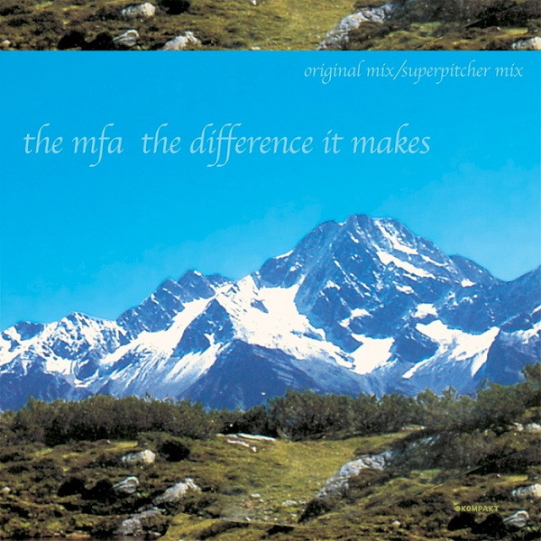 The MFA - The Difference It Makes | Kompakt Pop (KOM POP 5) - main The MFA - The Difference It Makes | Kompakt Pop (KOM POP 5) - main