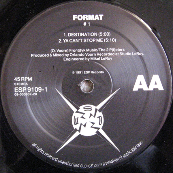 Format - #1 | ESP Records (ESP 9109-1) - 3 Format - #1 | ESP Records (ESP 9109-1) - 3