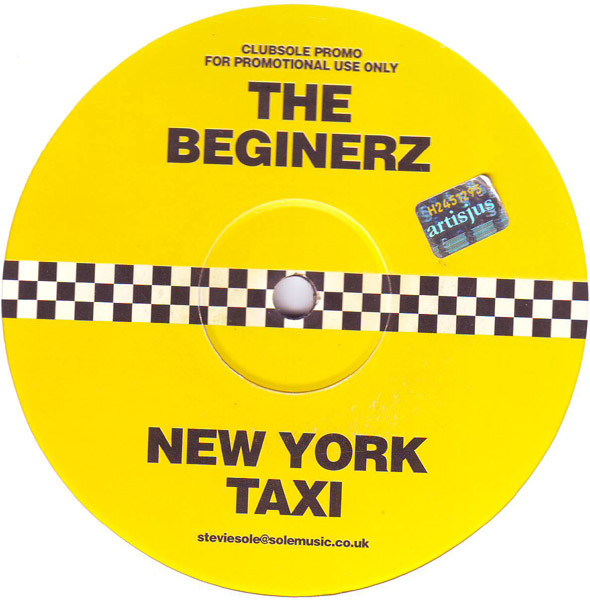 The Beginerz - New York Taxi | Clubsole Records (CSOLE 08) - main