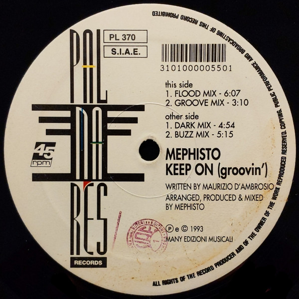 Mephisto - Keep On (Groovin') | Palmares Records (PL 370) Mephisto - Keep On (Groovin') | Palmares Records (PL 370)