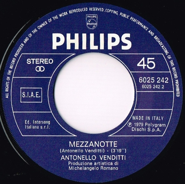 Antonello Venditti - Buona Domenica | Philips (6025 242) - 4