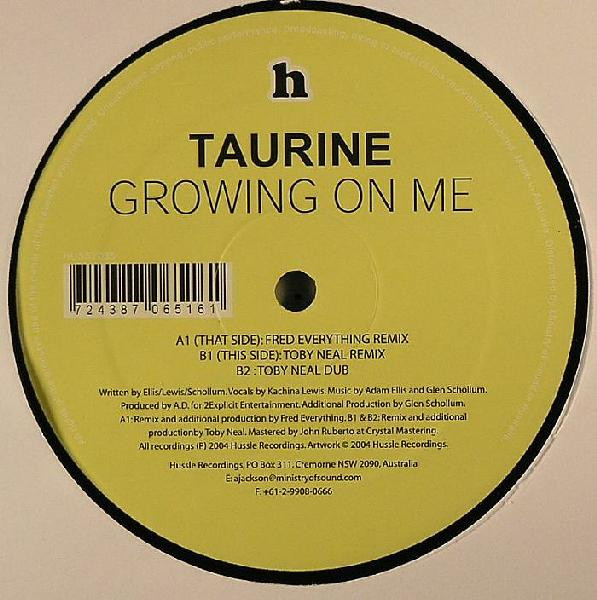 Taurine - Growing On Me | Hussle Recordings (HUSSY035)
