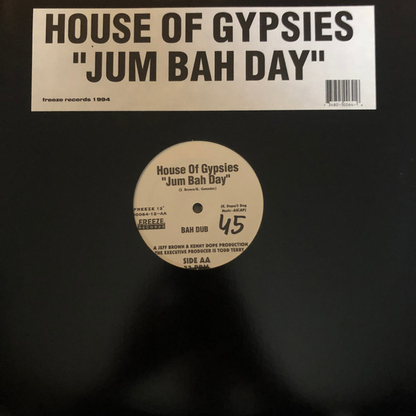 House Of Gypsies - Jum Bah Day | Freeze Records (50064-12)