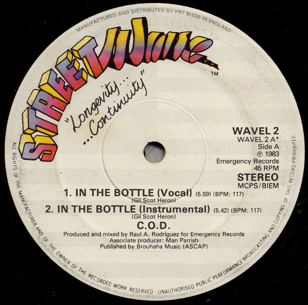 C.O.D. - In The Bottle | Streetwave (WAVEL 2) - main C.O.D. - In The Bottle | Streetwave (WAVEL 2) - main