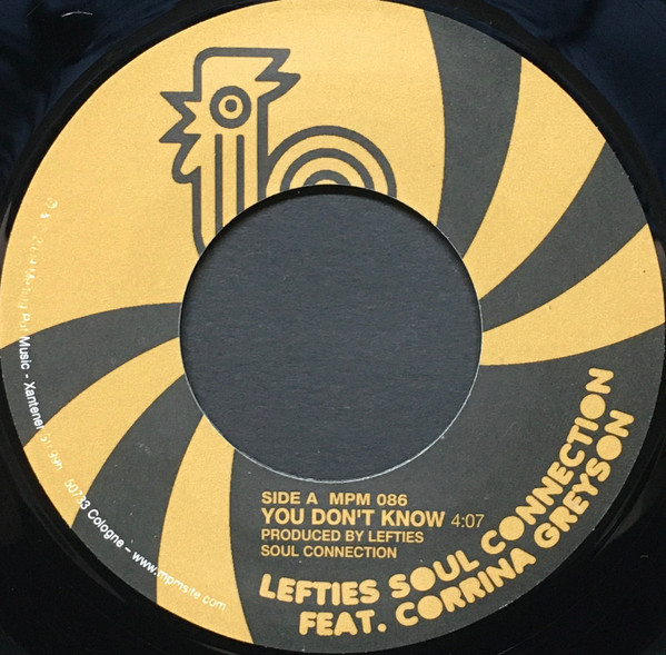 Lefties Soul Connection Featuring Corrina Greyson - You Don't Know | Melting Pot Music (MPM 086) - main