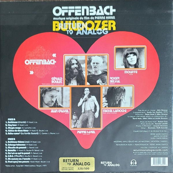 Offenbach - Bulldozer | Return To Analog (RTA-006) - 2