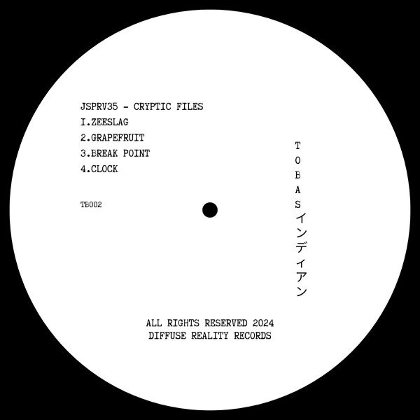 JSPRV35 - Cryptic Files | Diffuse Reality (TOBAS002)