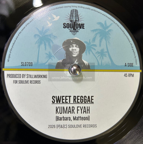 Kumar Fyah - Sweet Reggae | SouLove Records (SLO709) - main