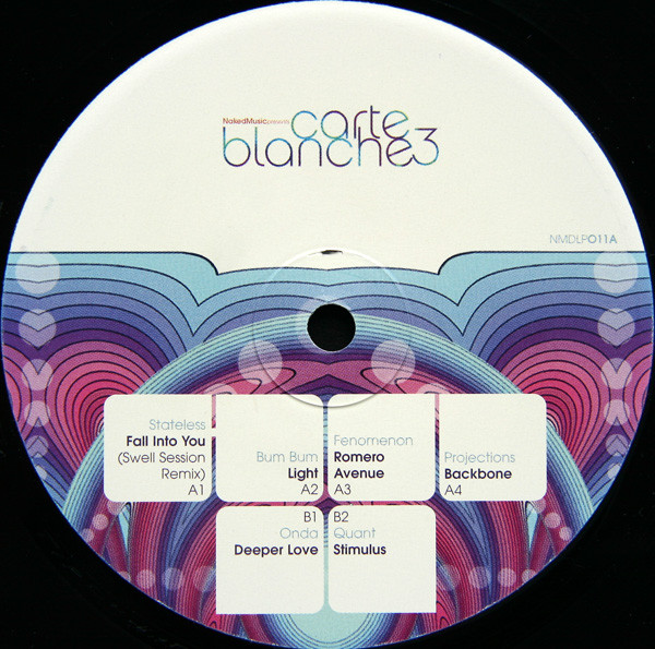Various - Naked Music Presents Carte Blanche 3 | Naked Music Recordings (NMDLP011) - 4