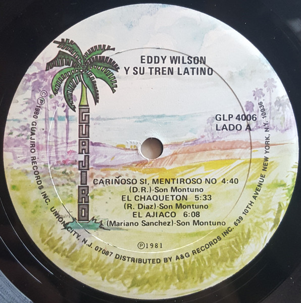 Eddy Wilson Y Su Tren Latino - Eddy Wilson Y Su Tren Latino | Guajiro Records (GLP 4006) - 3