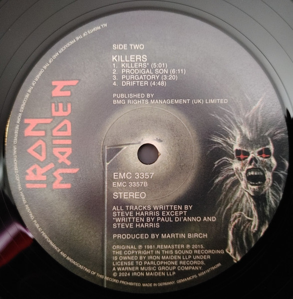 Iron Maiden - Killers | Parlophone (5054197784286) - 4