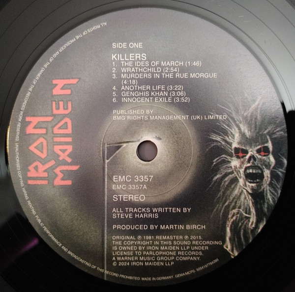Iron Maiden - Killers | Parlophone (5054197784286) - 3