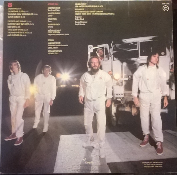 Jethro Tull - A | Chrysalis (CDL 1301) - 2