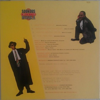 Soukous Gang Musika - Beatrice Adele | Nubian Productions (NP1001) - 2