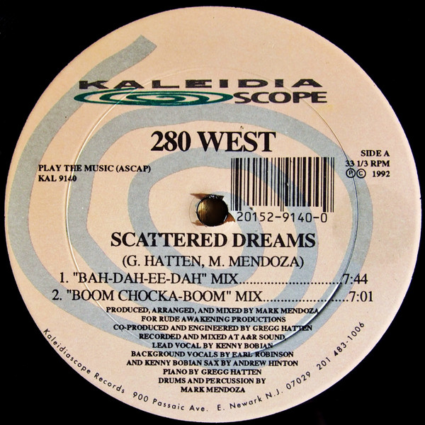 280 West - Scattered Dreams | Kaleidiascope Records (KAL 9140) - main 280 West - Scattered Dreams | Kaleidiascope Records (KAL 9140) - main