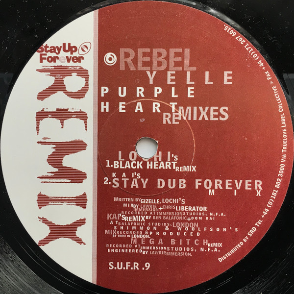 Rebel Yelle - Purple Heart Remixes | Stay Up Forever Remix (S.U.F.R .9)