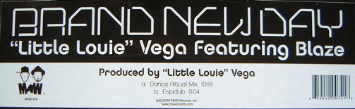 Louie Vega Featuring Blaze - Brand New Day | MAW Records (MAW-074) - 3