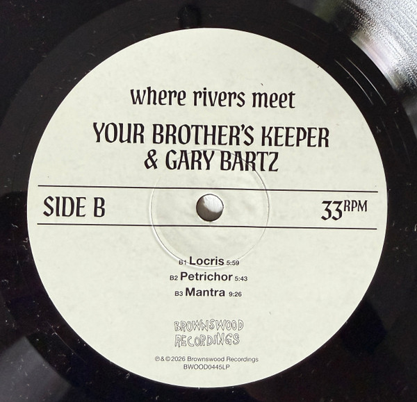 Your Brother's Keeper & Gary Bartz - Where Rivers Meet | Brownswood Recordings (BWOOD445LP) - 4