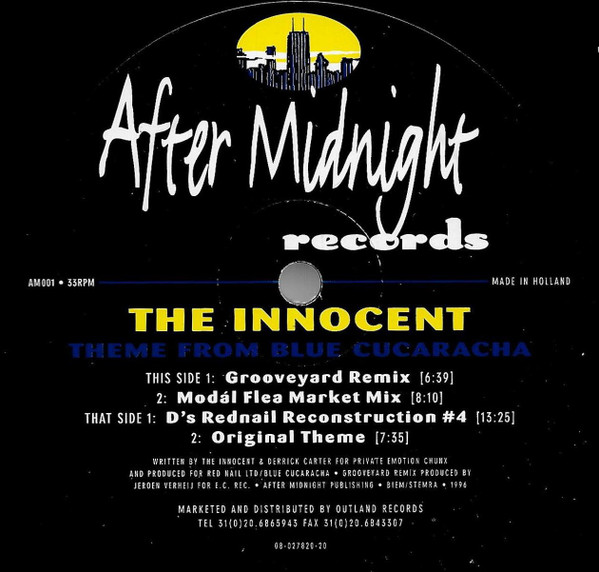 The Innocent - Theme From Blue Cucaracha | After Midnight (AM001) - 2