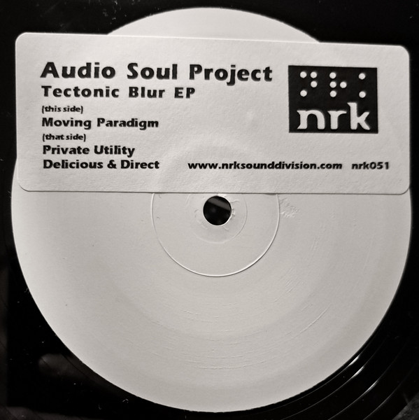 Audio Soul Project - Tectonic Blur EP | NRK Sound Division (nrk051) - main