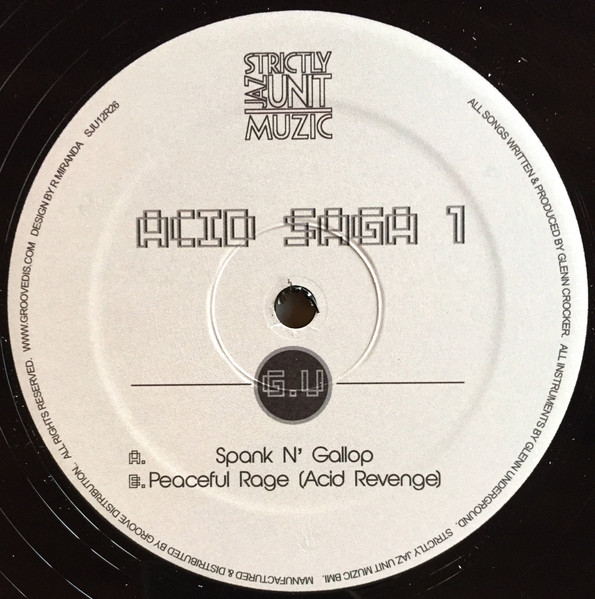 Glenn Underground - Acid Saga 1 | Strictly Jaz Unit Muzic (SJU12R26)