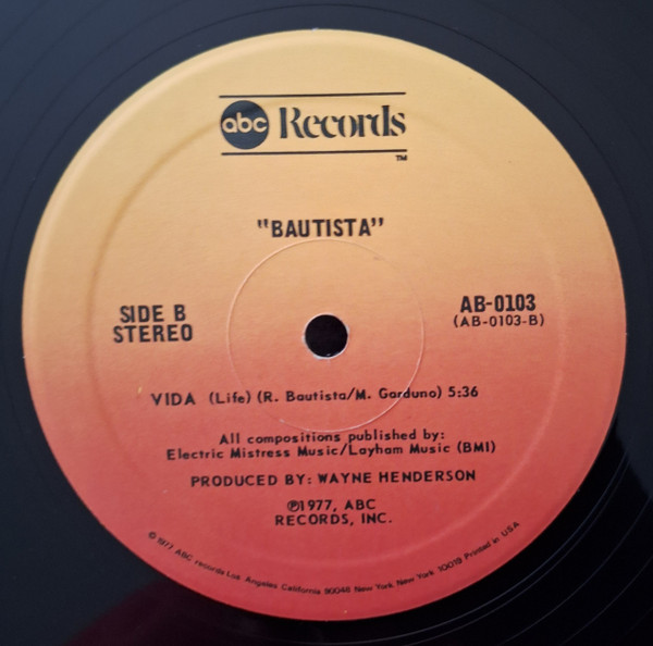 Roland Bautista - Gone | ABC Records (AB-0103) - 2