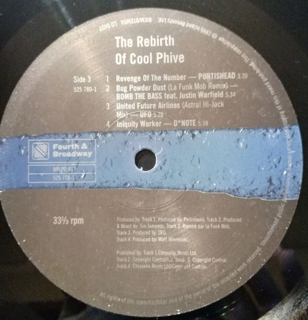 Various - The Rebirth Of Cool Phive | 4th & Broadway (BRLPD 617) - 5