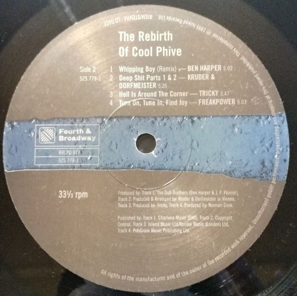 Various - The Rebirth Of Cool Phive | 4th & Broadway (BRLPD 617) - 4